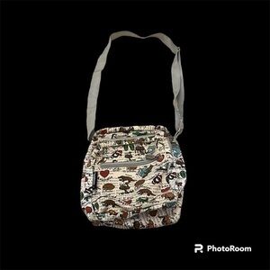 Small Australia animals cross body purse with Koalas